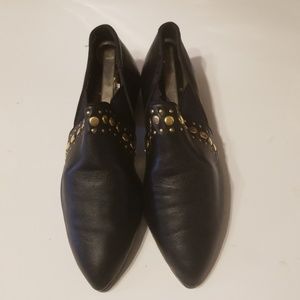 Gianni size 6.5M womens Leather Loafers